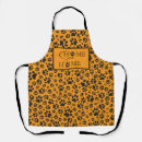 Search for orange polka dot aprons Black