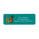 Search for butterfly design return address labels Butterflies