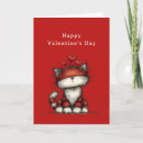 Search for cat valentines day cards Red hearts