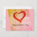 Search for message horizontal postcards Red heart