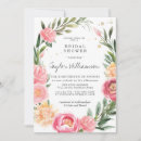 Search for peony bridal shower invitations Gold