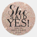 Search for she said yes stickers Party