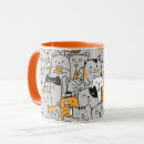 Search for colorful cat mugs Meow