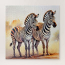 Search for african wildlife puzzles Zebras