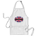 Search for union jack aprons Red white and blue