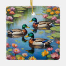 Search for mallard duck christmas tree decorations Nature