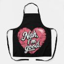 Search for anti valentines day aprons Heart