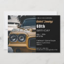Search for classic car birthday invitations Fun