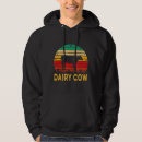 Search for dairy cow hoodies Retro