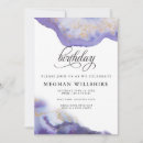 Search for amethyst geode invitations Watercolor