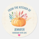 Search for fall baking stickers Homemade with love