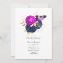Search for magenta bridal shower invitations Flowers