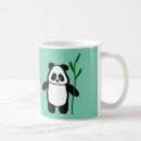 Search for panda bamboo mugs Cartoon