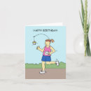 Search for funny running birthday cards Cartoon