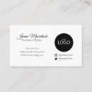 Search for twitter business cards Simple