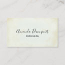 Search for parchment business cards Elegant