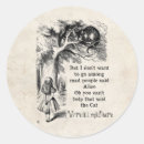 Search for cheshire cat alice in wonderland stickers Vintage