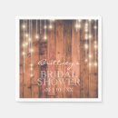 Search for engraved napkins Rustic
