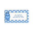 Search for hippopotamus return address labels Zoo