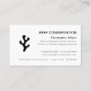 Search for marine business cards Coral