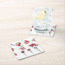 Search for acrylic coasters Red