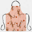 Search for cartoon tiger aprons Cat