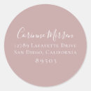 Search for round stickers return address labels Rustic