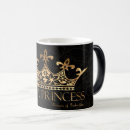 Search for black princess mugs Royalty