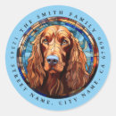 Search for irish setter stickers Puppy
