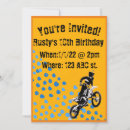 Search for motocross birthday invitations Race