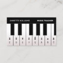 Search for music lessons business cards Artist