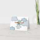 Search for airplane thank you cards For kids