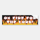 Search for on fire bumper stickers Burn