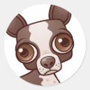 Search for cartoon boston terrier stickers Dog