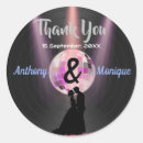 Search for record wedding stickers Thank you