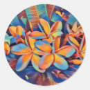 Search for frangipanis stickers Flower