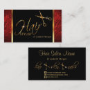 Search for black red gold business cards Classy
