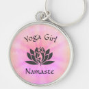 Search for yoga key rings Spiritual