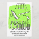 Search for playground invitations Party at the park