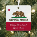 Search for states christmas tree decorations California