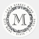Search for circular pattern stickers Black and white