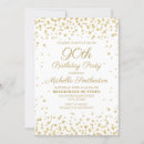 Search for 90 year old birthday invitations White