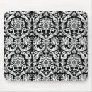 Search for white damask pattern mouse mats Chic