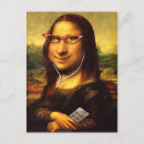 Search for mona lisa postcards Humour