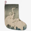Search for navy blue and white christmas stockings Chinoiserie