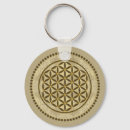 Search for flower symbol key rings Flower of life