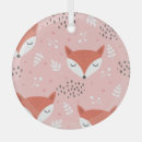 Search for cute fox christmas tree decorations Baby