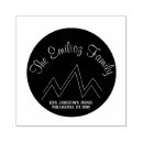 Search for mountain rubber stamps Modern