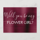 Search for burgundy flowers invitations Will you be my