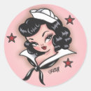 Search for pinup girl stickers Cute